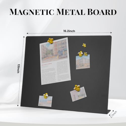 2 Pack Large Magnet Board, Metal Board for Magnets - size: 16.2 X13 Inches