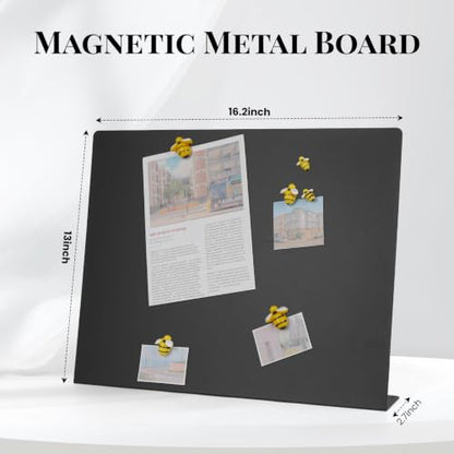 2 Pack Large Magnet Board, Metal Board for Magnets - size: 16.2 X13 Inches