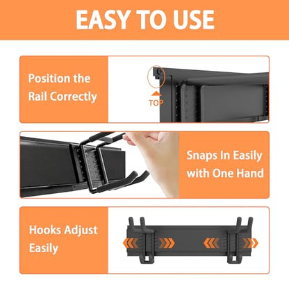 Ultrawall Garden Tool Organizer, 48 Inch Garage Tool Organizer Wall Mount