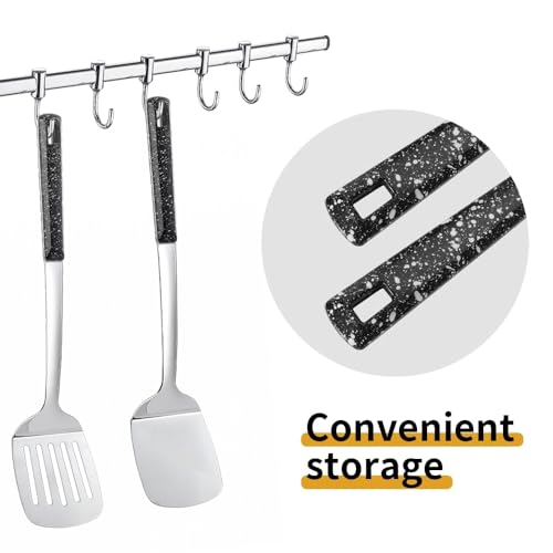 Stainless Steel Spatula with Heat Resistant Handle - color: Stainless Steel Spatula-1