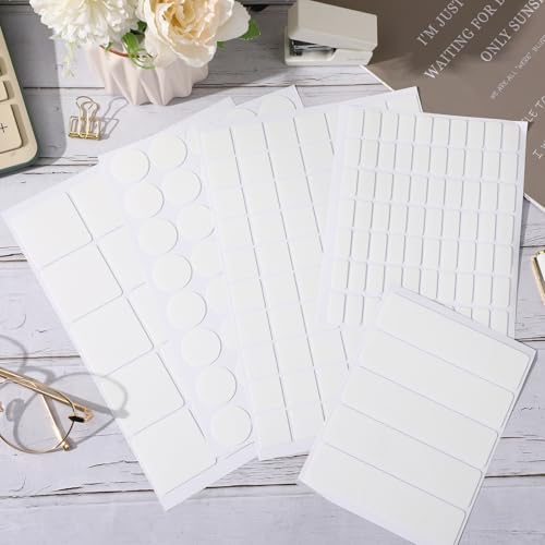 JANYUN 1500 Pcs Sticky Dots,20 mm Clear Sticky Tack Adhesive Stickers - size: 20mm