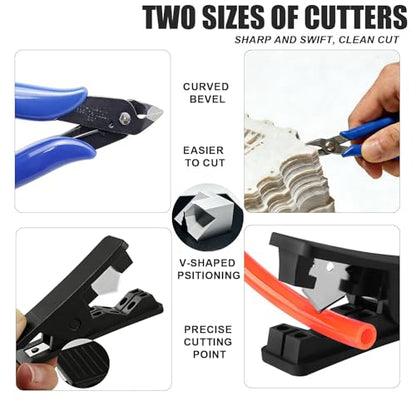 3D Printer Tools Kit,91Pcs 3D Printer Accessories for All FDM/SLA Printers - size: Large