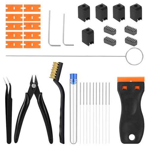 35Pcs 3D Printer Tool Kit for Bambu Lab P1S/P1P/X1/X1C Maintenance - size: for X1/P1 Series