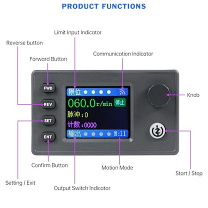 Servo Stepper Motor Drive Controller,Built-in MOSBUS Protocol - style: SMC05