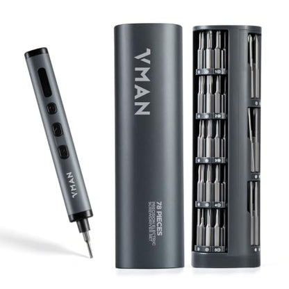 VMAN 78-in-1 Precision Electric Screwdriver Set for Electronics Repair