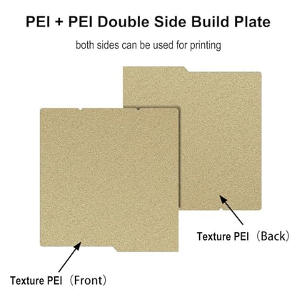264x276mm Textured PEI Build Plate for Kobra 4/Kobra S1/Kobra X - size: 264x276mm