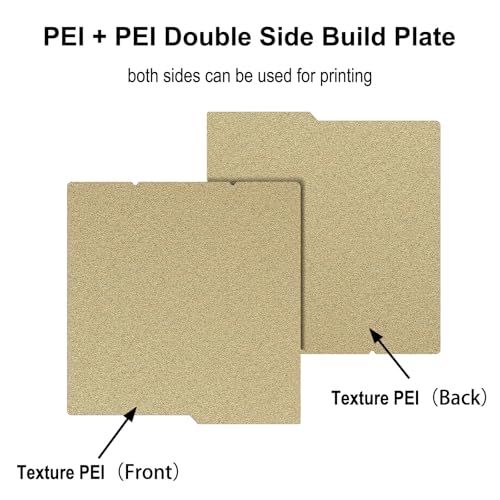 264x276mm Textured PEI Build Plate for Kobra 4/Kobra S1/Kobra X - size: 264x276mm