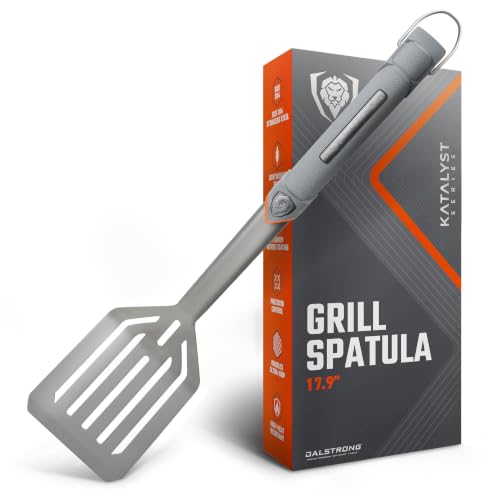 Dalstrong 18" BBQ Grill Spatula - Titanium Nitride Stainless Steel - size: Spatula