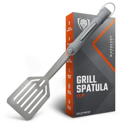 Dalstrong 18" BBQ Grill Spatula - Titanium Nitride Stainless Steel - size: Spatula