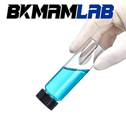 30ml Clear Small Glass Vials 30pcs with Screw Caps(30pcs) - color: Clear, size: 30ml 30pcs