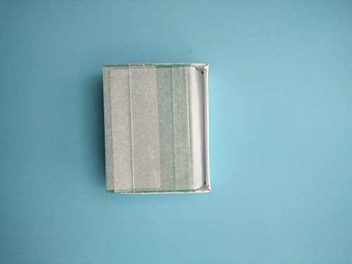 MUHWA 50PCS Blank Microscope Slides and 100 PCS 22mmx22mm Square Cover Glass (7101 Non-Frosted) - style: Non-Frosted