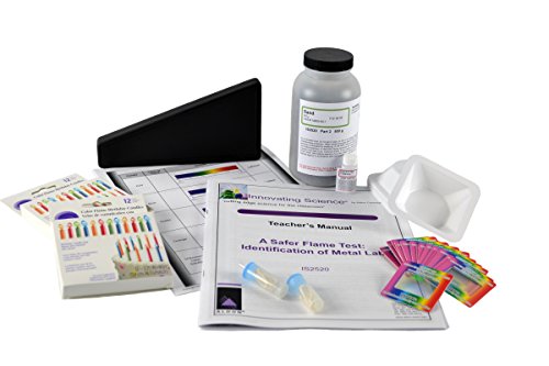 Innovating Science Safe Flame Test Chemistry Kit (Supplies for 6 Groups)