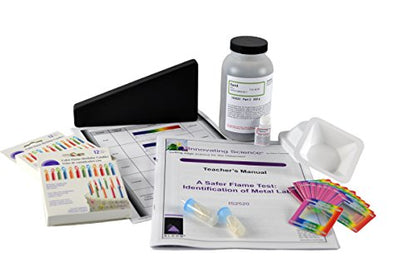 Innovating Science Safe Flame Test Chemistry Kit (Supplies for 6 Groups)