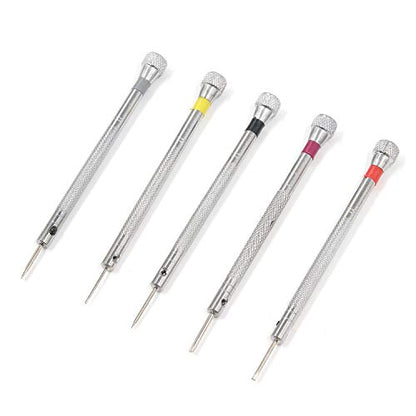 T Tulead Watch Screwdrivers Precision Screwdriver Set 5 Sizes