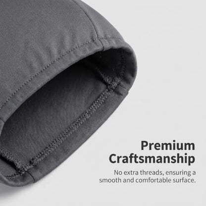 2 PCS Car Seat Headrest Covers, 9" x 10.6" Highly Elastic Knitted Car Headrest Protector, Breathable Dustproof Washable Auto Head Rest Sleeve, Universal for Vehicles SUV Truck (Gray) - color: Gray