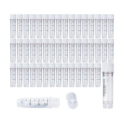 1.5ml Cryovials, Side-Coded, External Thread, White, 500Pcs - color: White, size: 1.5ml