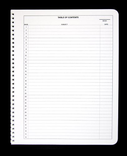 BookFactory Student Lab Notebook, Scientific Grid, Wire-O, 25 Pages - size: 25 Pages, style: Standard No Copies