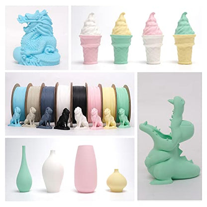 eSUN Matte PLA Filament 3D Printer Filament 1KG Mint Green - color: Mint Green, size: 1KG