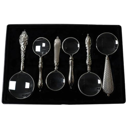 Fox Valley Traders Magnifiers with Case, Set of 6, Daily Living Aids