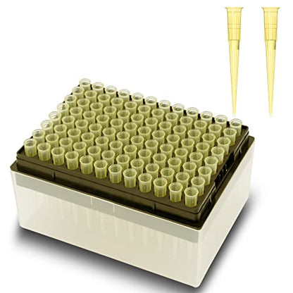 ONiLAB 100µL Universal Pipette Tips, 96 Tips/Rack, DNase/RNase Free - size: 100ul