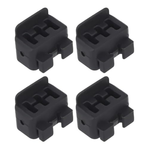 4pcs Nozzle Wiper for Bambu Lab H2D Combo 3D Printers, High-Temperature Resistant Silicone Nozzle Cleaning Brush Replacement for Extruded Filaments 3D Printer Parts Accessories