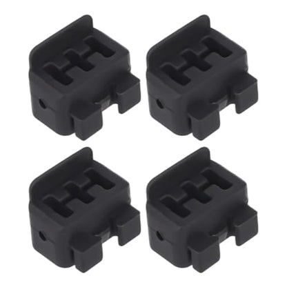 4pcs Nozzle Wiper for Bambu Lab H2D Combo 3D Printers, High-Temperature Resistant Silicone Nozzle Cleaning Brush Replacement for Extruded Filaments 3D Printer Parts Accessories