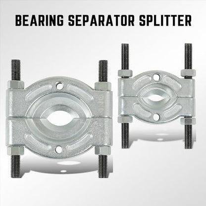 DNA Motoring 14 PCS Bearing Puller Set, 5 Ton Capacity Bearing Separator with 2" and 3" Jaws, Pinion Bearing Puller and Wheel Bearing Removal Tool, TOOLS-00453 - style: 14pcs Bearing Separator Set
