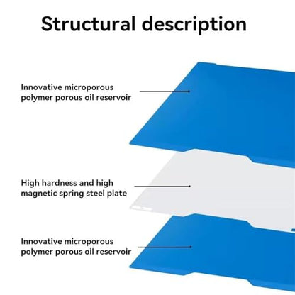 310x325mm Cool Build Plate for Creality K2 Pro 3D Printer Platform - size: 310x325mm