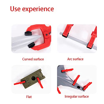 2/4/20 PCS Seamless Auxiliary Clamp Model Tool for Hobby Model DIY - color: 4pcs