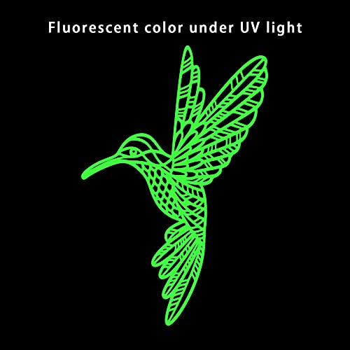 ZIRO Fluorescence PLA Filament, NOT Glow in The Dark, 1.75mm 1kg Fluo Green - color: Fluo-green