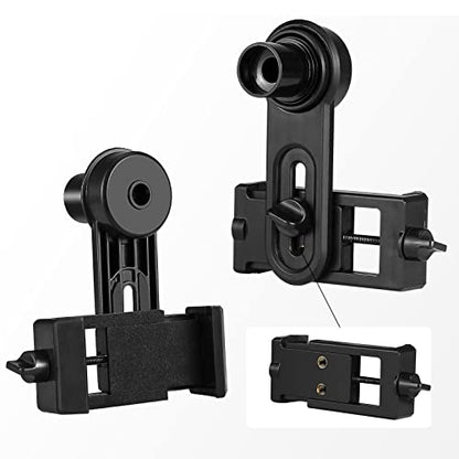 Smartphone Camera Adapter - Microscope Eyepiece Tube 23.2mm, Built-in 16X Microscope Eyepiece