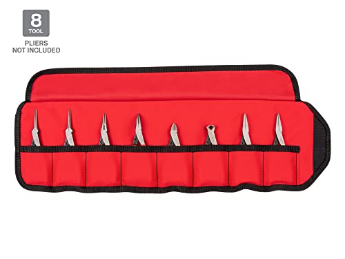 TEKTON 8-Tool Mini Pliers Pouch | OTP50201 | Made in USA - size: 8-Tool Pouch