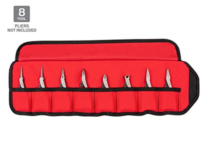 TEKTON 8-Tool Mini Pliers Pouch | OTP50201 | Made in USA - size: 8-Tool Pouch