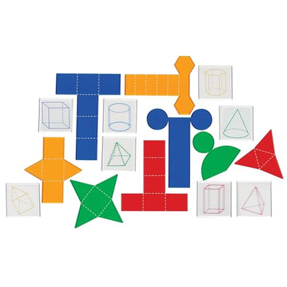 Learning Resources Folding Geometric Shapes Bundle