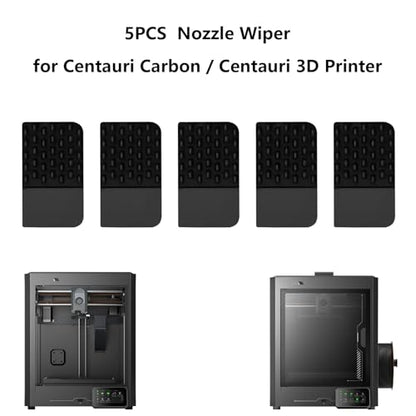 5PCS Nozzle Wiper for Elegoo Centauri Carbon, High Grade Silicone Nozzle Brush Heatbed Nozzle Wiper Cleaning Accessories for Centauri 3D Printer - style: 5PCS Nozzle Wiper