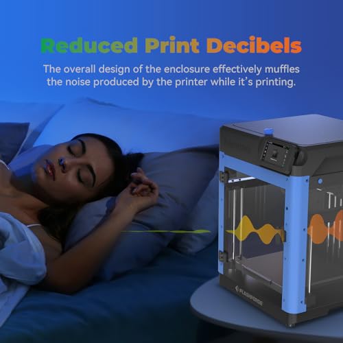 FLASHFORGE 3D Printer AD5M Enclosure, Create Your Style, Dustproof and Constant Temperature Protective Cover, Explore ABS/ASA/PC Filaments and Reduce Printing Noise