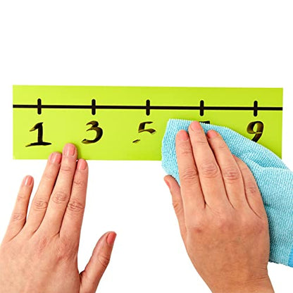Bright Creations Magnetic Number Line for Classroom Wall & Whiteboard - Dry Erase Math Teacher Supplies - 37 Pieces of Magnetic Number Lines (-40 to 120 Range)