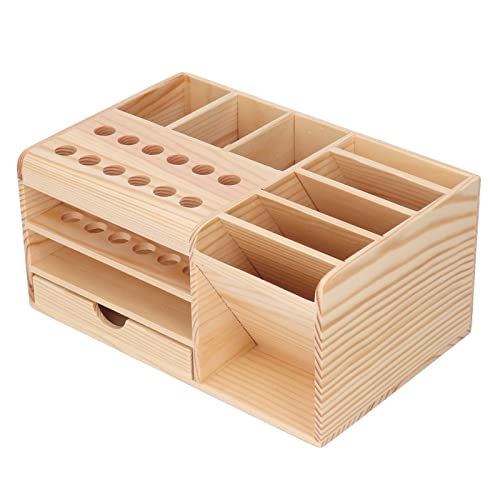 Fafeicy Repair Tool Organizer, Synthetic Wood Sturdy Storage Box