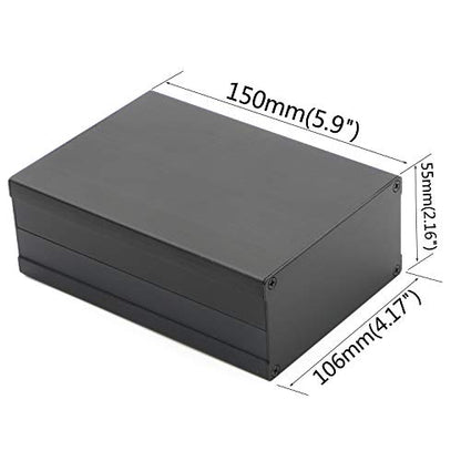 Aluminum Electronic Project Box, PCB Case, 4.17” x 2.16” x 5.90”(LWH)