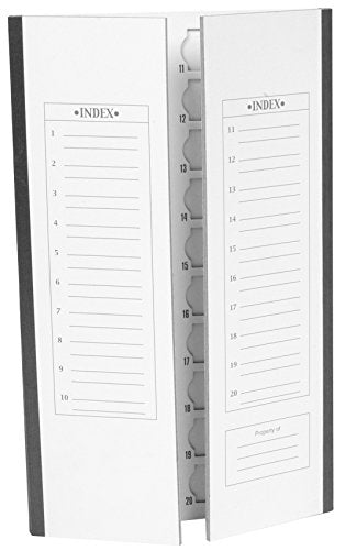 Heathrow Scientific HS9902 20-Place Cardboard Slide Tray, Trim, Gallons, Degree C, Cardboard, Black (