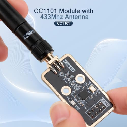 CC1101 & NRF24 Module with 940nm Infrared, 433MHz & 2.4G Antenna