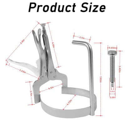 1-2-3-4 & 3-5-Reverse Drum Removal and Installation Tool T-47781AC for GM Transmissions 6L50E, 6L80E, 6L90E