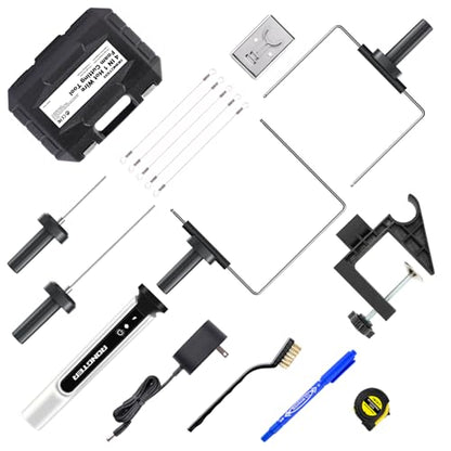 4-in-1 Hot Wire Foam Cutter Kit Hot Knife Cutting Tool - color: Toolbox White