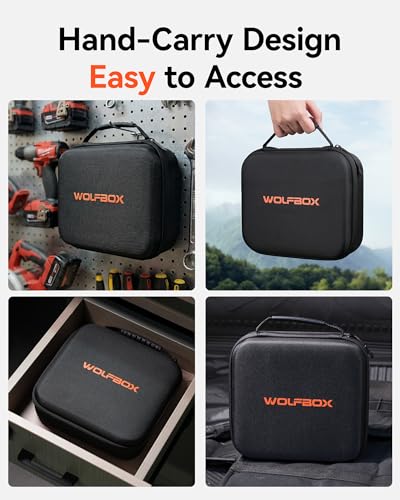 WOLFBOX MF200 Hard Carrying Case, Case Only, Device Not Included - size: SB200-MF200