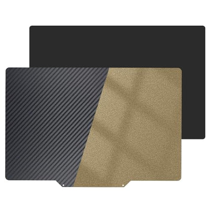 Upgraded Creator Pro 2 Build Plate PEI Sheer,232x152mm Double Sided Smooth/Textured PET+ PEI Spring Steel Print Plarform with Magnetic Bed for Creator Pro 2,QIDi X-pro 3D Printer. - size: 230x150