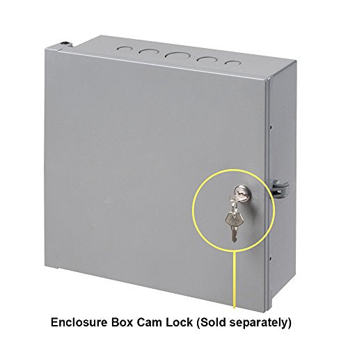 Arlington EB1111-1 Electronic Equipment Enclosure Box, 11" x 11" x 3.5", Non-Metallic, 1-Pack - style: 11" x 11" x 3.5"