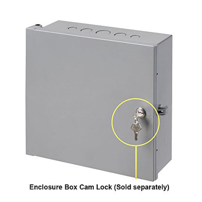 Arlington EB1111-1 Electronic Equipment Enclosure Box, 11" x 11" x 3.5", Non-Metallic, 1-Pack - style: 11" x 11" x 3.5"