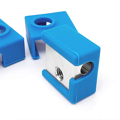 Microswiss MK7/MK8/MK9 Silicone Socks for CR10 / Ender 3 / ANET A8 Printers (Pack of 3)