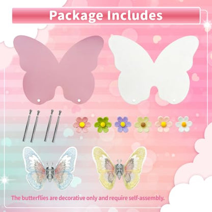 2 Pcs Small Magnetic Board, Cute Magnet Display Stand for Tabletop - color: 2pcs Pink and White