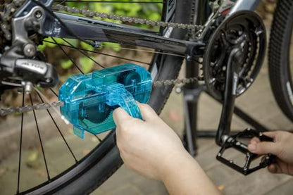 Bike Repair Stand with Cleaner, Shop Home Bicycle Mechanic Maintenance Rack - color: Black+Blue